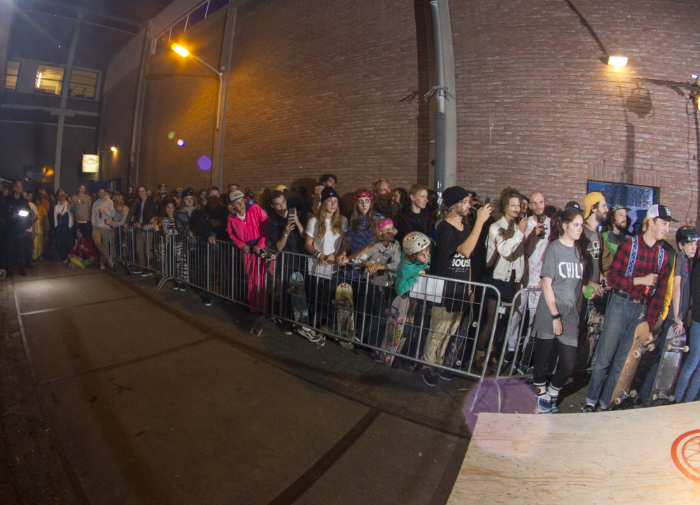 Goed druk in de steeg